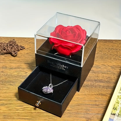 Eternal Love Red Rose Gift Set with 'I Love You' Message-4
